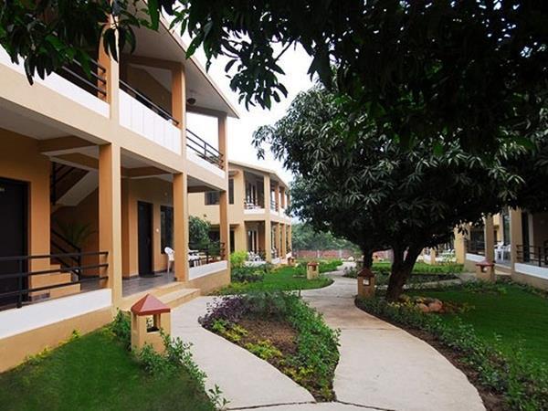 Corbett Aroma Park Hotel Rámnagar Kültér fotó